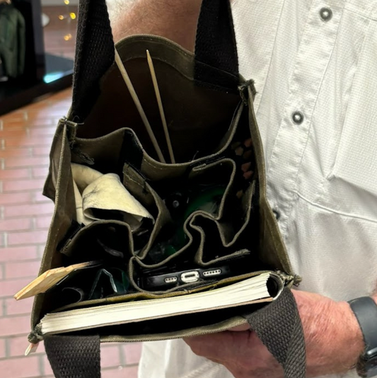 Waxed Bottle Carrier