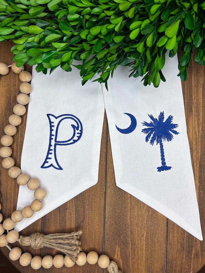 Double Wreath Sash - Palm & Moon
