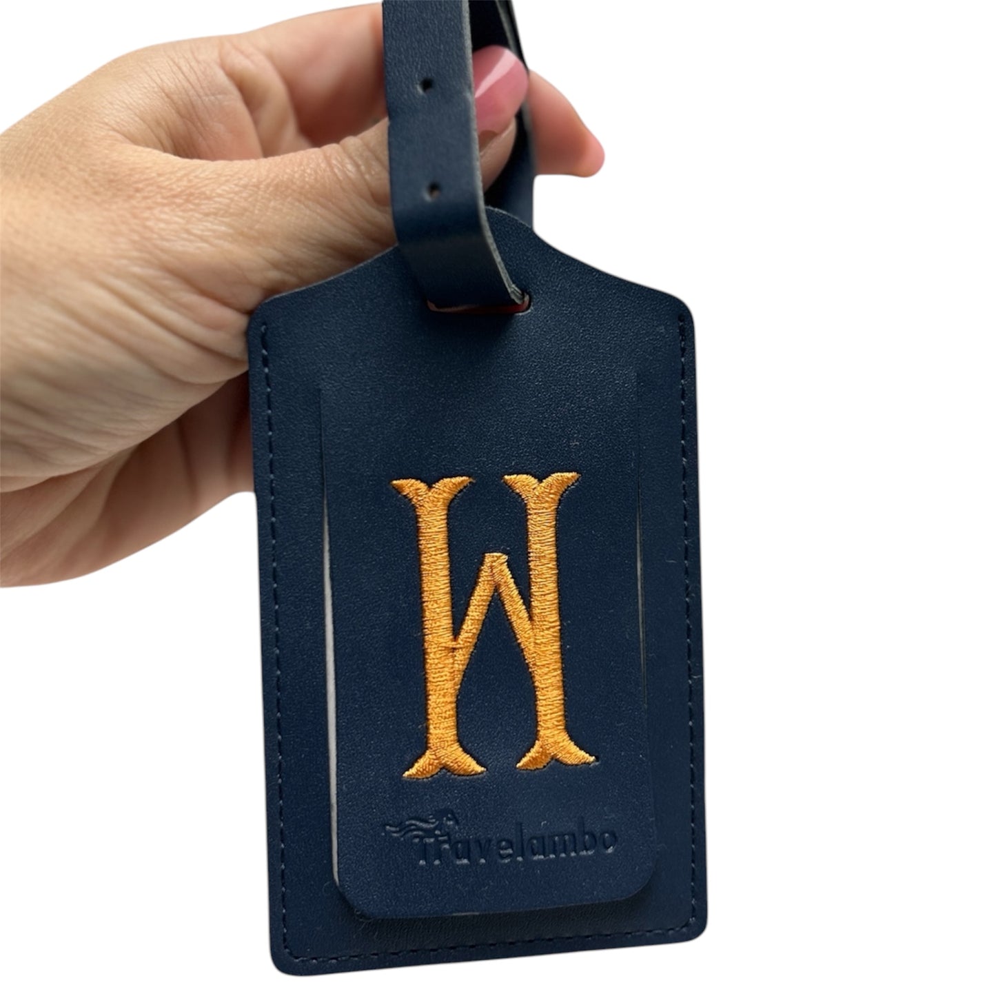 Monogrammed Luggage Tag