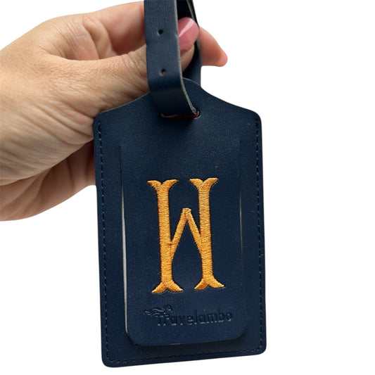 Monogrammed Luggage Tag