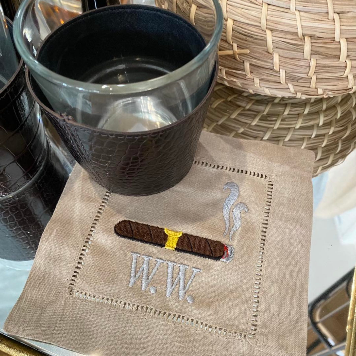 Cigar Cocktail Napkins