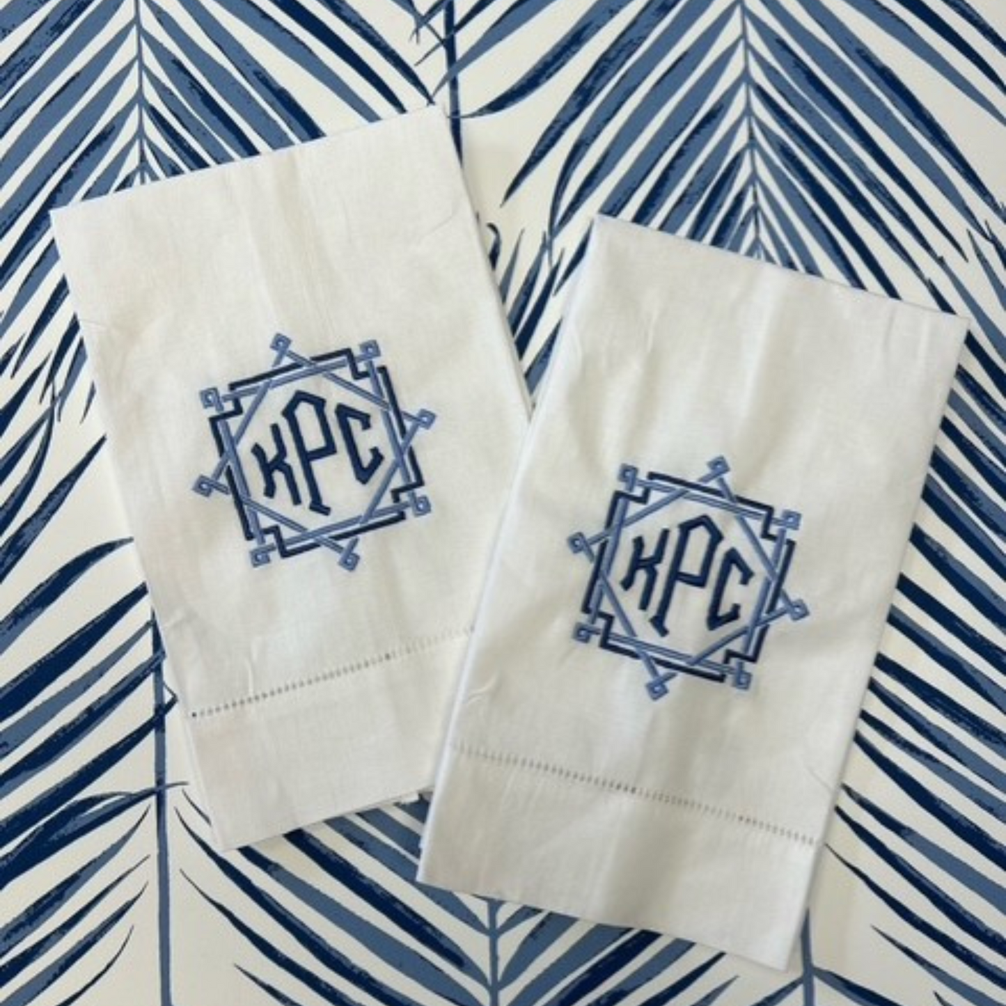 Hemstitched Guest Towels